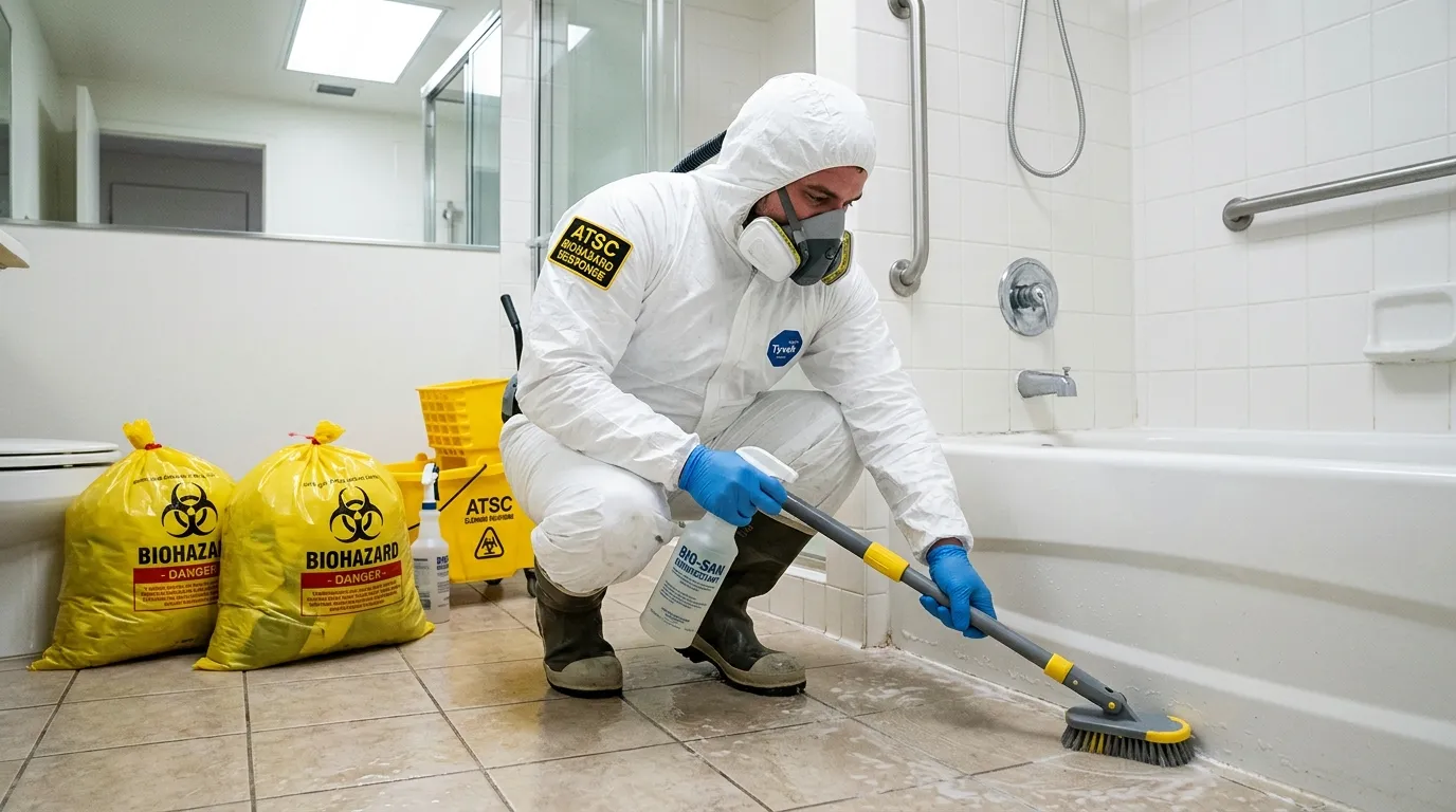 Decontamination equipment deployed for Blood Cleanup in Canyon Lake